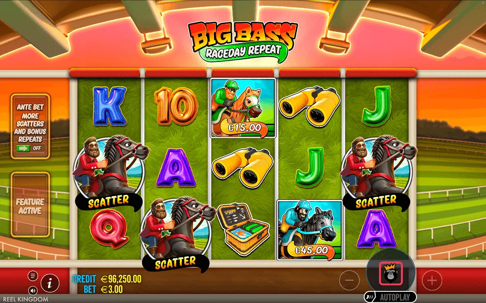 Big Bass Raceday Repeat